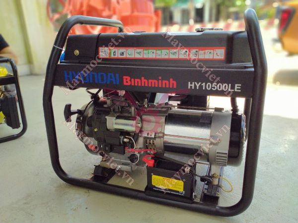 Máy phát điện 7kva chạy xăng Hyundai HY10500LE