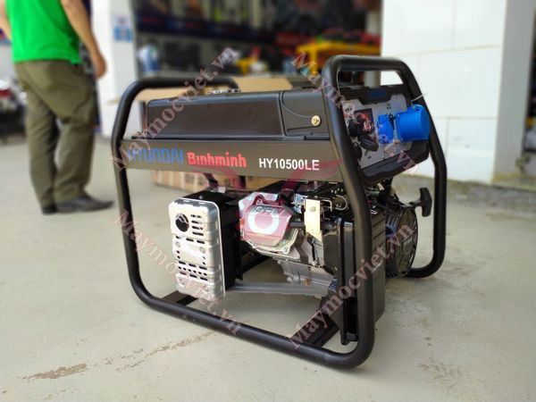 Máy phát điện 7kva chạy xăng Hyundai HY10500LE