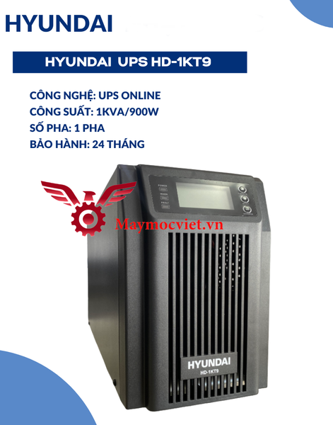 Bộ lưu điện UPS Online Hyundai HD1KT9