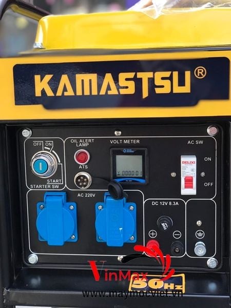 Máy phát điện chạy dầu 5Kw Kamastsu KD6500 đề nổ