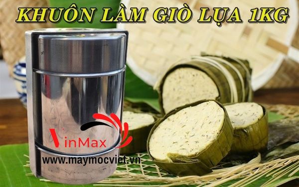 Khuôn làm giò chả lụa chất liệu inox Vinmax KG1000