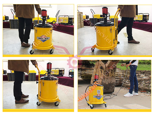 MÁY BƠM MỠ KHÍ NÉN KOCU GZ-10