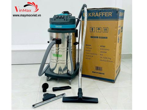 Máy Hút Bụi Nước Công Nghiệp Kraffer KF80