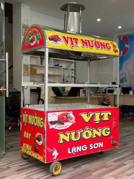 Lò Quay Vịt 2 Tầng 10 Xiên Turbo TBX210