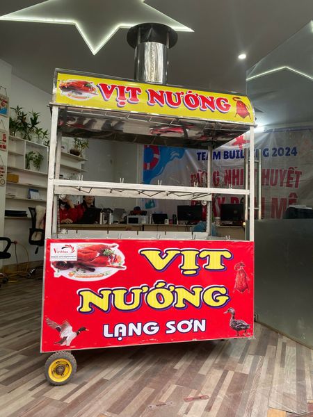 Lò Quay Vịt 2 Tầng 10 Xiên Turbo TBX210