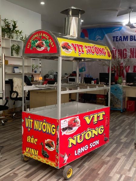 Lò Quay Vịt 2 Tầng 10 Xiên Turbo TBX210