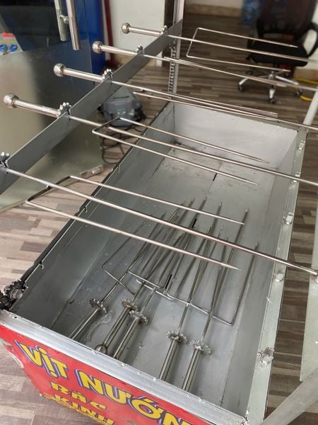 Lò Quay Vịt 2 Tầng 10 Xiên Turbo TBX210