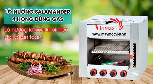 Lò nướng salamander 4 họng VMS4