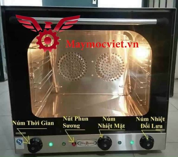 Lò nướng đối lưu JIEGUAN 4 tầng 60 lít VMN4 60