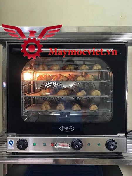 Lò nướng đối lưu JIEGUAN 4 tầng 60 lít VMN4 60
