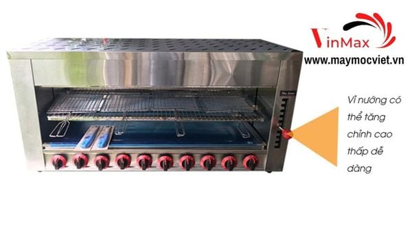 Lò nướng Salamander 10 họng VMN10