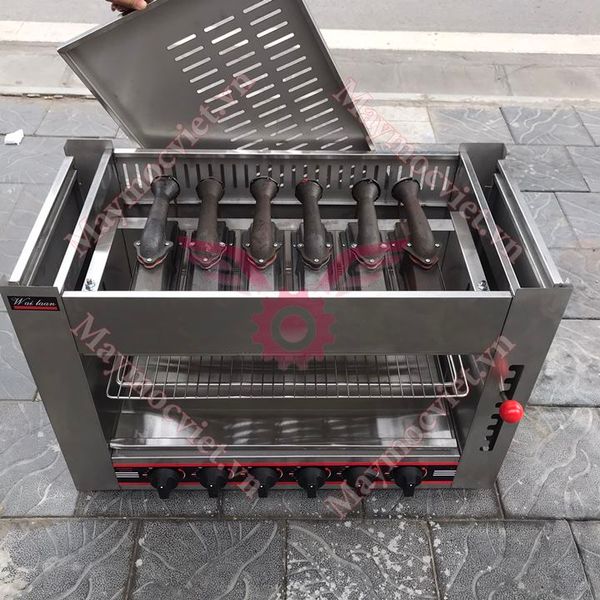 Lò nướng salamander 6 họng gas WYG-745-B
