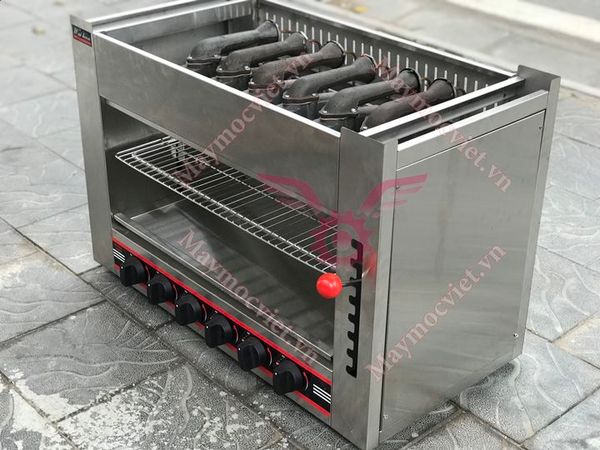 Lò nướng salamander 6 họng gas WYG-745-B