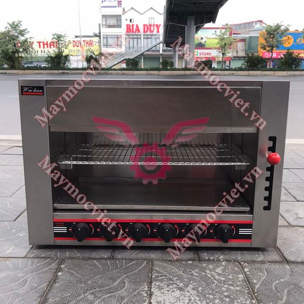 Lò nướng salamander 6 họng gas WYG-745-B