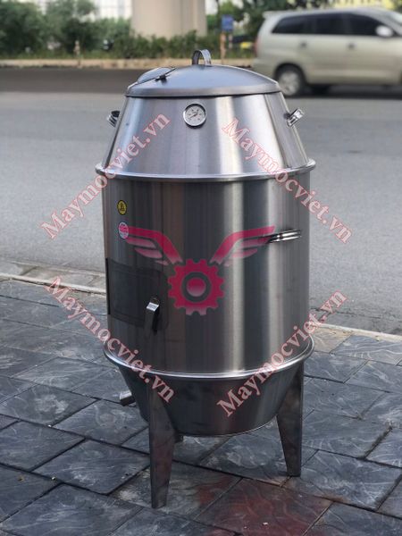 Lu nướng vịt phi 60, lò quay vịt inox 60cm LU60