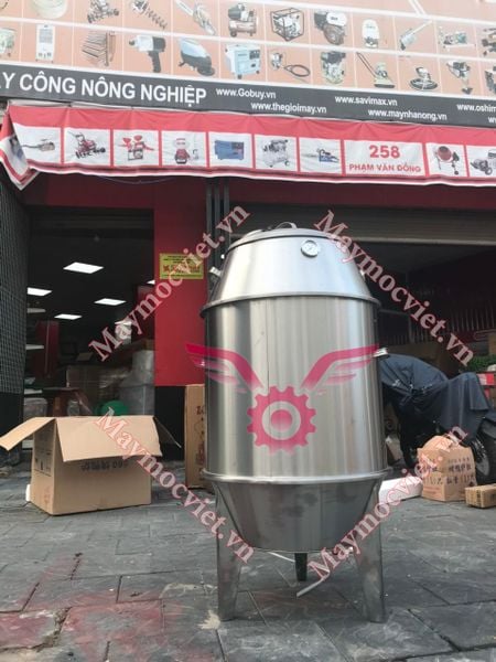 Lu nướng vịt phi 60, lò quay vịt inox 60cm LU60