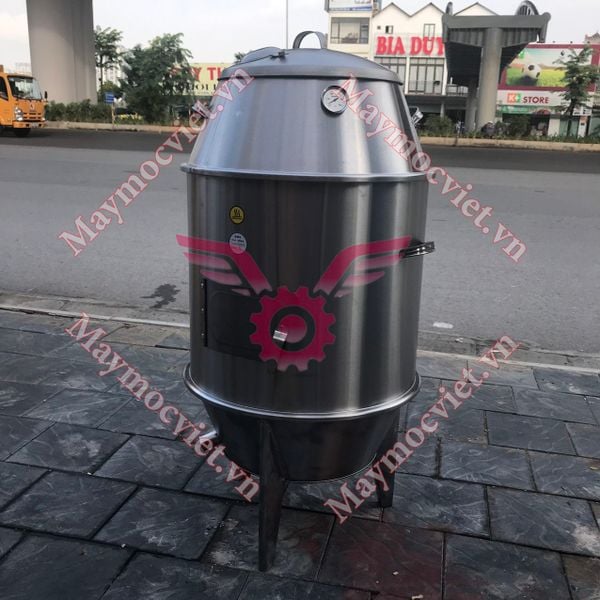 Lu nướng vịt phi 60, lò quay vịt inox 60cm LU60