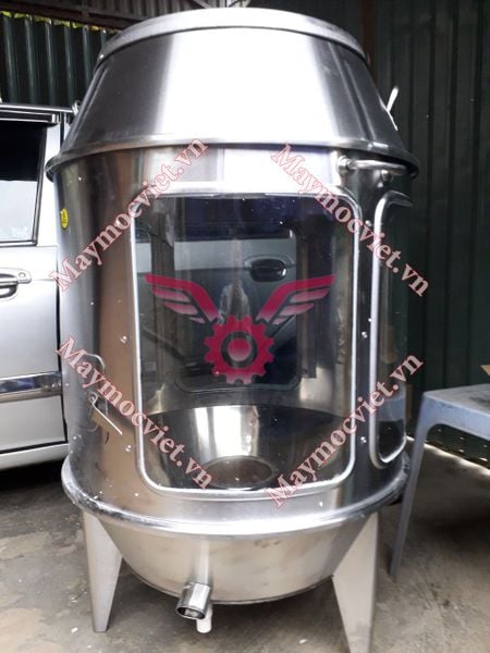 Lò quay vịt kính dùng than VinMax (  80-90)