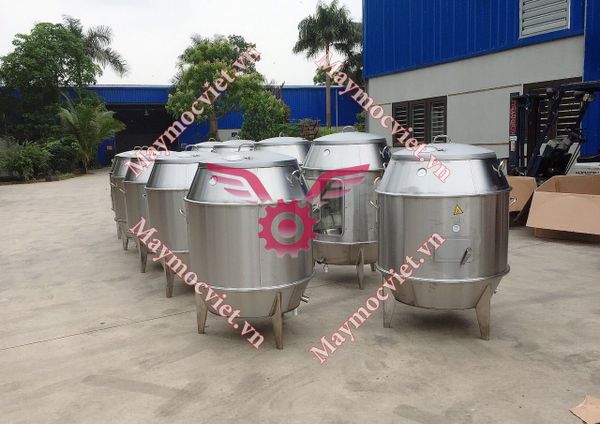Lu nướng gà vịt inox dùng than VinMax ( 80-90)