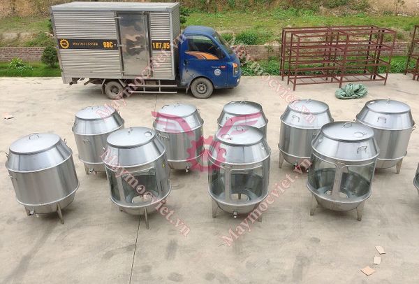 Lu nướng gà vịt inox dùng gas VinMax ( 80-90)