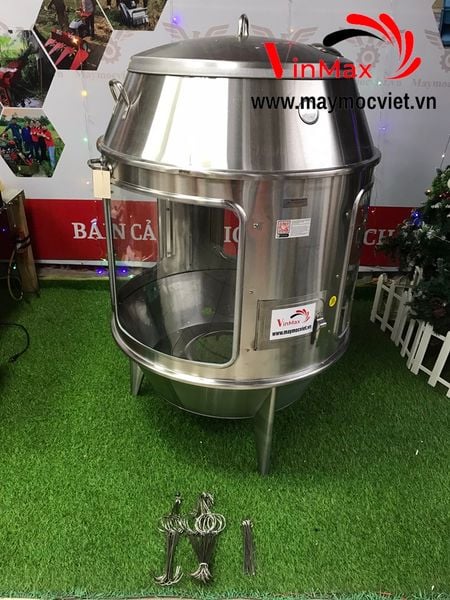 Lò quay vịt kính dùng than VinMax (  80-90)