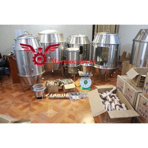 Lu nướng gà vịt dùng than đường kính 50cm VM LN50