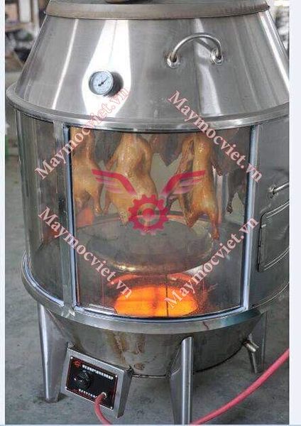 Lò quay vịt kính dùng gas VinMax (  80-90)