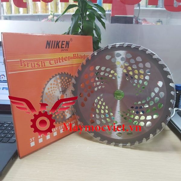 Lưỡi cắt cỏ tròn Nhật Bản bằng hợp kim, 40 răng Niken