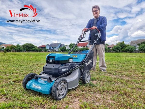 Máy cắt cỏ đẩy tay dùng pin Makita LM001CZ (530MM/Bộ cấp nguồn/BL)(18VX2)