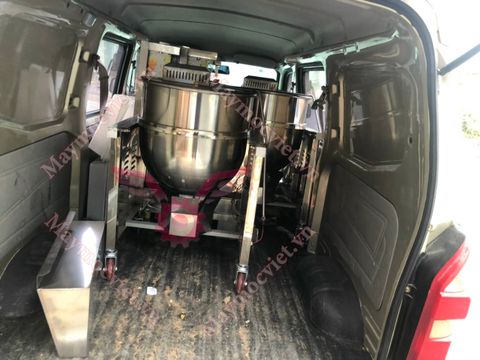 MÁY LÀM BẮP RANG BƠ CÔNG NGHIỆP VM BR50