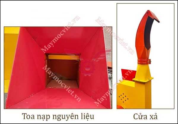 Máy băm cành cây di động MBC-D33