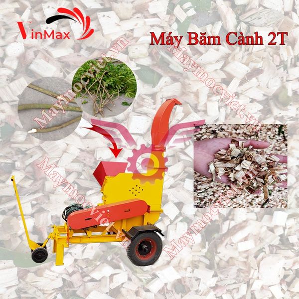Máy băm cành cây MBC-DC75