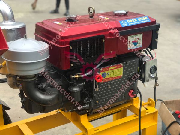 Máy băm cành cây di động đầu nổ 35HP VMBC35D (đề điện )