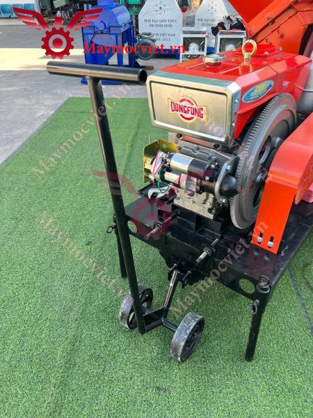 Máy băm cành cây di động đề điện 35hp Vinmax BCD35