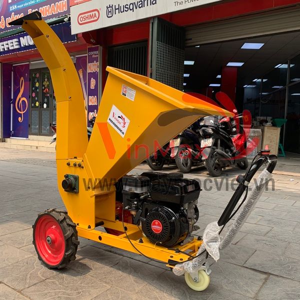 Máy băm cành cây dùng xăng 7HP Kawasaki OR70