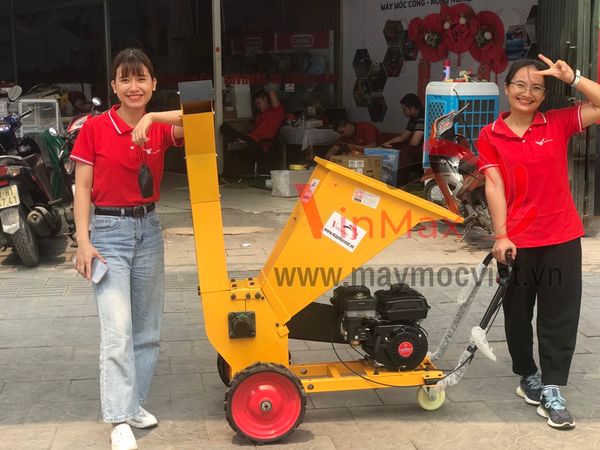 Máy băm cành cây dùng xăng 7HP Kawasaki OR70