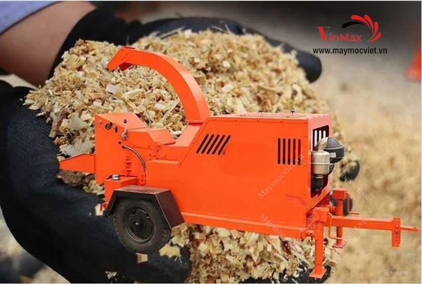 Máy băm cành thủy lực đầu nổ Turbo TBB500