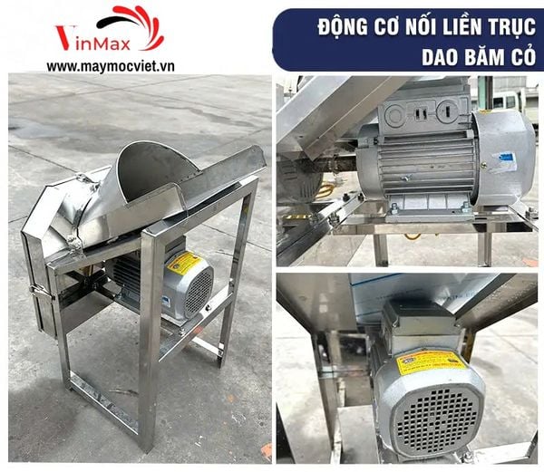 Máy Băm Cỏ Inox VMC200