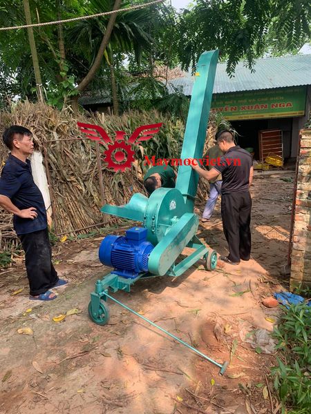 Máy băm cỏ công nghiệp MBC-5kw 3 pha