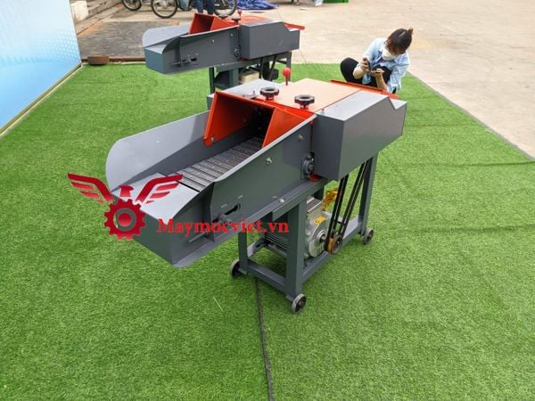 Máy băm cỏ băng tải VM250
