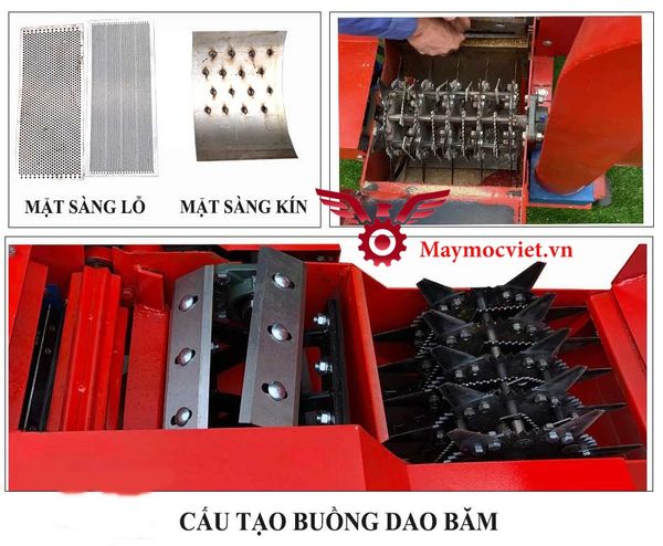 Máy băm cỏ nghiền ngô VBN3500