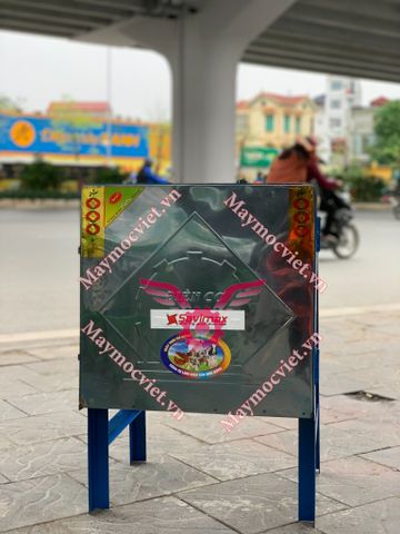 Máy băm cỏ vuông inox 1.5kw VM BI1500