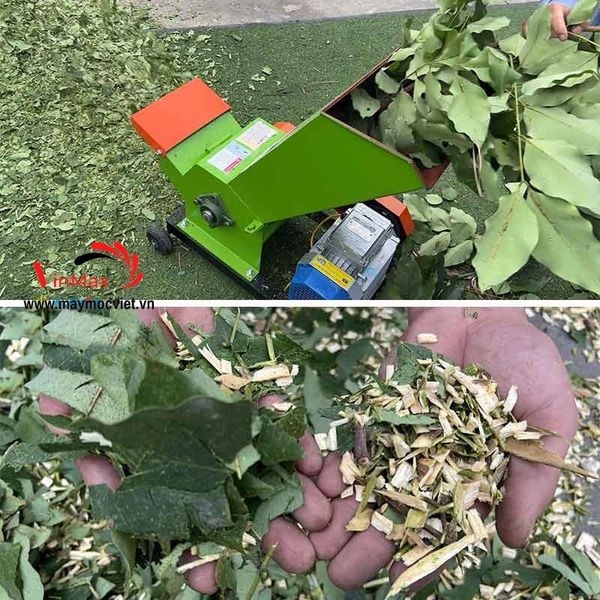 Máy băm cỏ, thân ngô, chế phẩm sinh học Turbo TBC1000