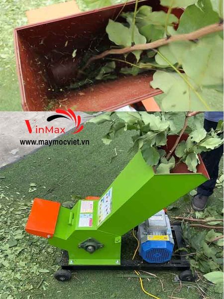 Máy băm cỏ, thân ngô, chế phẩm sinh học Turbo TBC1000