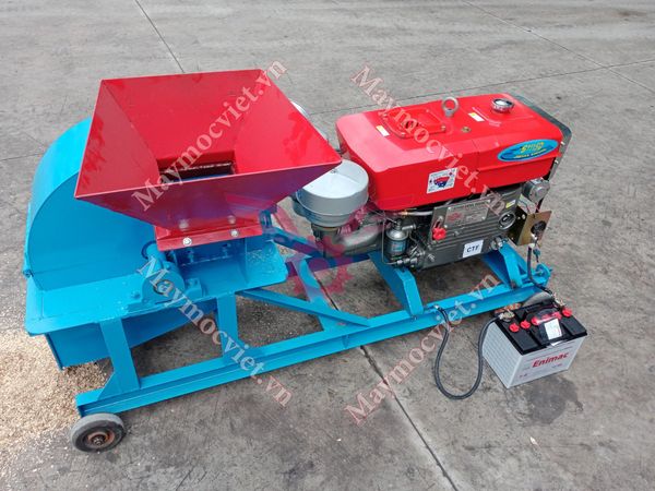 Máy băm mùn cưa, xơ dừa D24