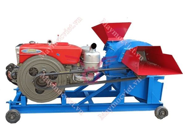 Máy băm mùn cưa, xơ dừa D24