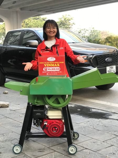 Máy băm dâu tằm, máy thái dâu tằm Vinmax VMD3000