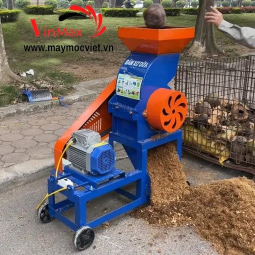 Máy băm xơ dừa Vinmax VMB400
