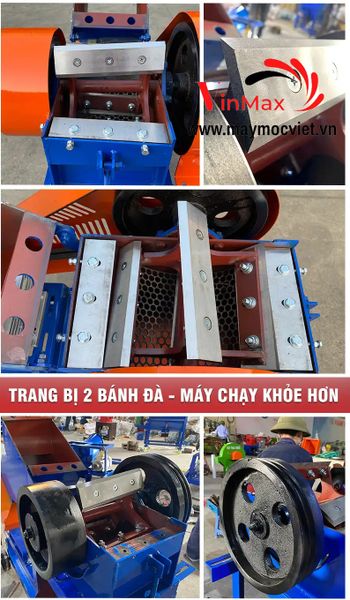 Máy băm xơ dừa Vinmax VMB400