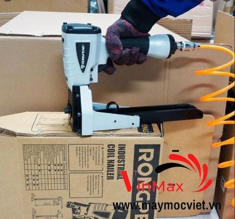 Máy bấm ghim thùng carton dùng khí nén RONGPENG MTA18
